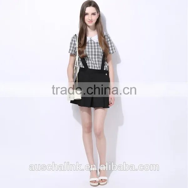 Personalized Summer Ladies Short Pants Suspenders Fashion Design photo-2