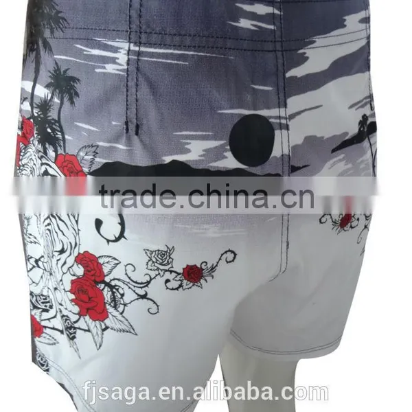 Good Quality Beach Short for Men With Printing photo-3