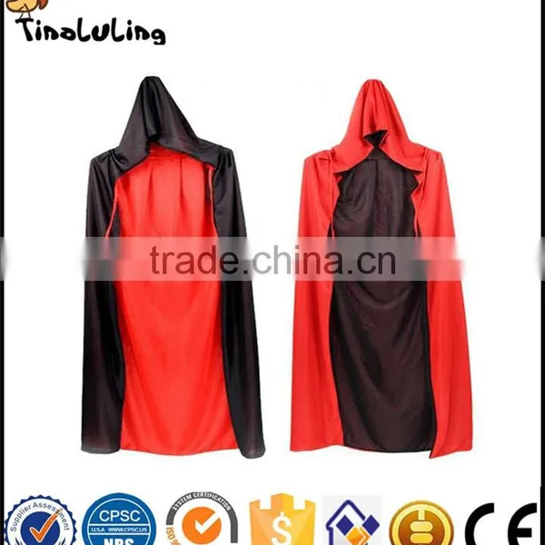 High-grade Gold Velvet Halloween Large Cloak Animation Stage Costumes photo-3