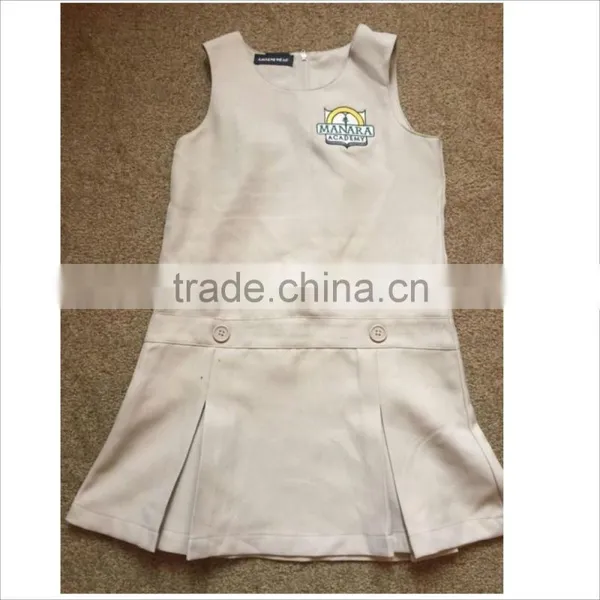 2016 Chinese Wholesale Custom Competitive Price Summer School Uniform Design photo-4