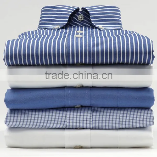 2016 100% Cotton Mens Casual Slim Fit Dress Shirts Latest Shirt Designs for Men photo-4