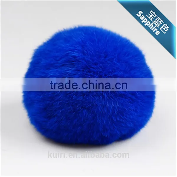 Brand New Rabbit Fur Pom Ball Keychain With High Quality Tmq-157 photo-4