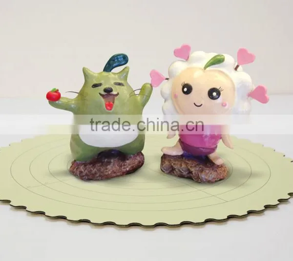 Authenticated Anti-Slip ECO Friendly PP Rotary Cake Craft Rotating Cutting Mat With Food-Grade Ink photo-5