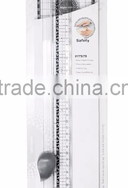 Ruler & Cutter Manual Guillotine Paper Cutter Trimmer Ruler Set photo-2
