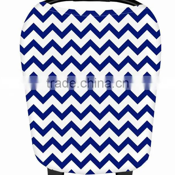 Organic Cotton Breathable Nursing Scarf Cover Up for Breastfeeding and Baby Car Seat Cover photo-3