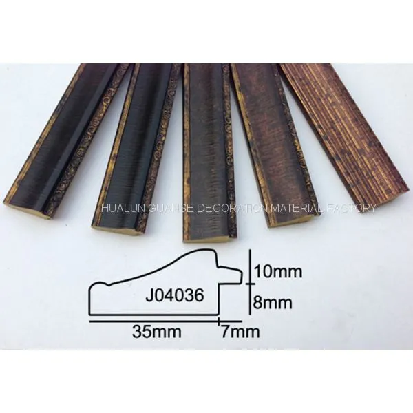 J04036 Series 30 Years Manufacturer Classic Mirror Frame Moulding Wholesale High Quality Picture Frame Moulding Custom Size & Design Available photo-2