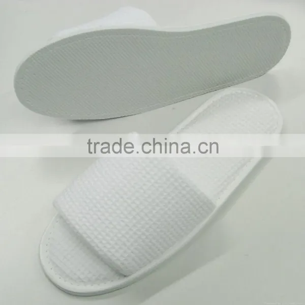 Star Hotel Embroidery Logo White Waffle Close Toe Eva Slipper photo-2