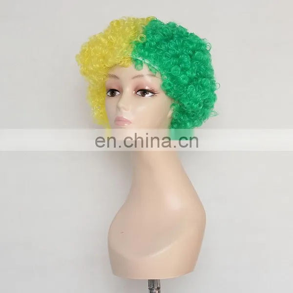 Fan Afro Hair Half and Half Color Wig FGW-0032 photo-2