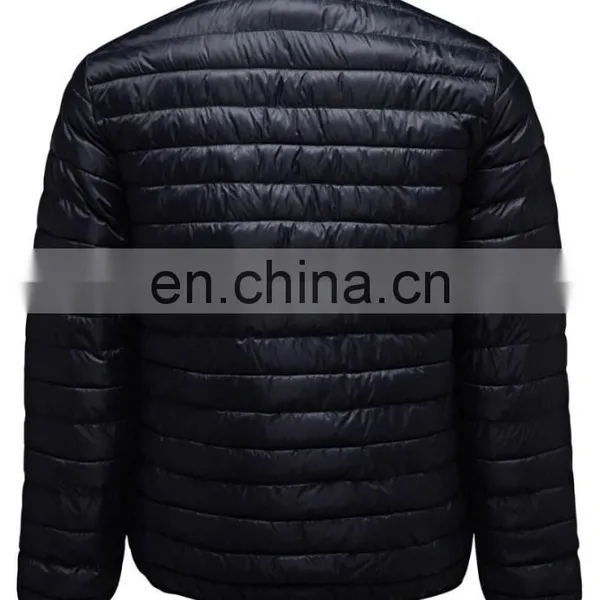 Foldable Artificial Light Down Jacket for Men photo-3