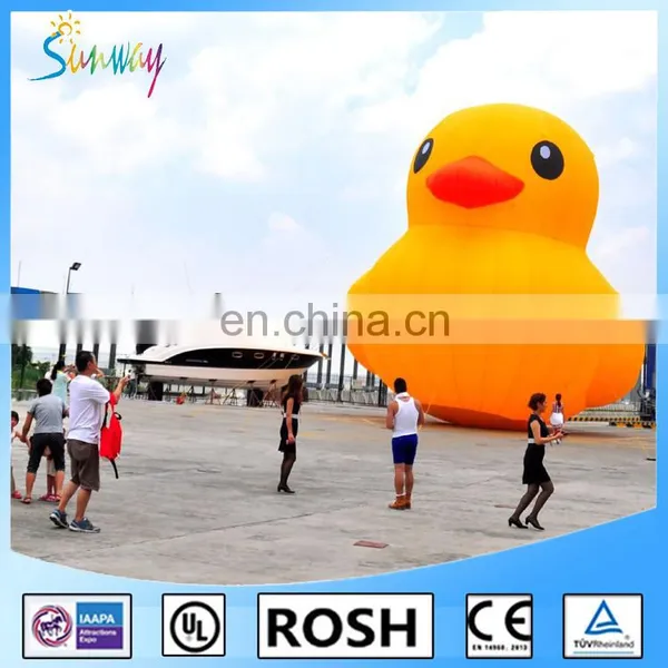 Sunway PVC Inflatable Yellow Duck, Inflatable Air Duck, Inflatable Farm Animals For Sale photo-6