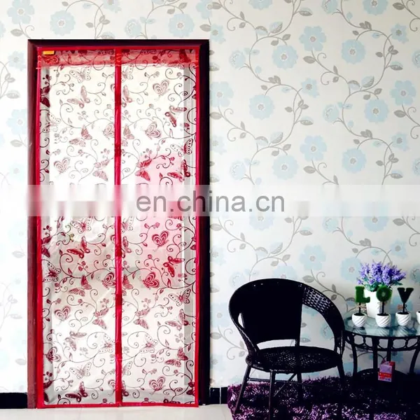 Hot Sell 2016 Promotional Fashionable Magnetic Screen Door for Mosquito Netting and Home Decoration photo-3