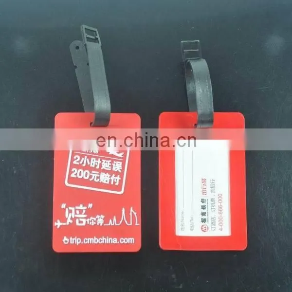 Custom Any Size and Logo Pvc Luggage Tag, Travel Luggage Tag photo-4