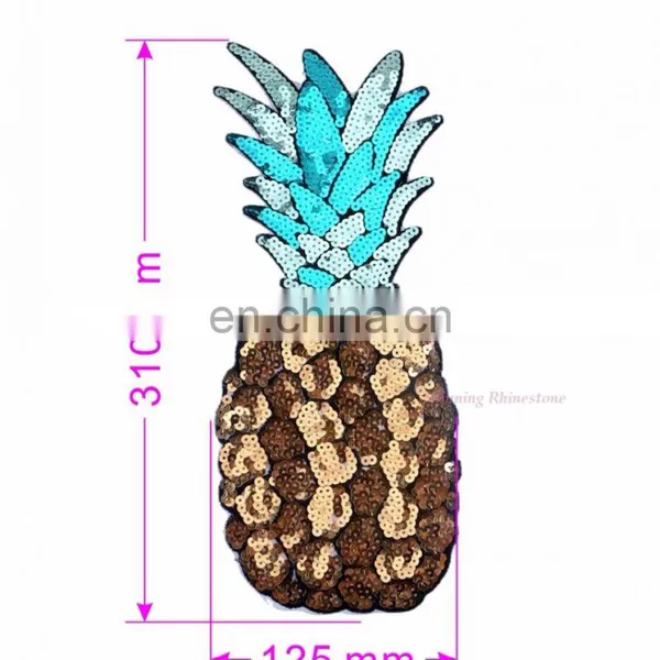 Big Size! Angel Wings Tiger Rose Flower Sequined Patches Embroidered Patch Sew On Women Motif Appliques photo-4