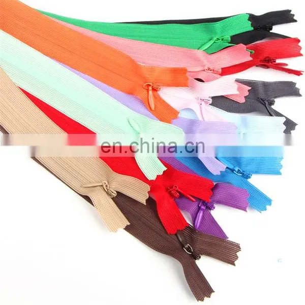 60cm Invisible Zippers DIY Nylon Coil Zipper For Sewing Clothes Cushion Pillow Tailor Tool