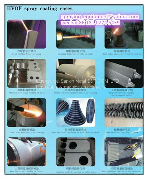 Screw HVOF Tungsten Carbide Coating Machine photo-4