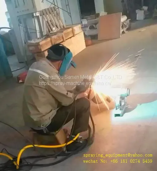 Metallization Arc Spray Metal Wire Coating Machine, Zinc Aluminum Coating Equipment, Arc Spray Machine With Arc Spray Gun photo-4