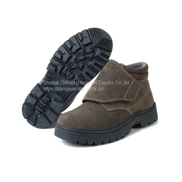 Comfortable Steel Toe Industrial Welding Safety Boots for Work