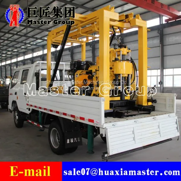 Vehicle-mounted Type Mobile Drilling RigXYC-200 Vehicle-mounted Hydraulic Rotary Drilling Rig photo-4