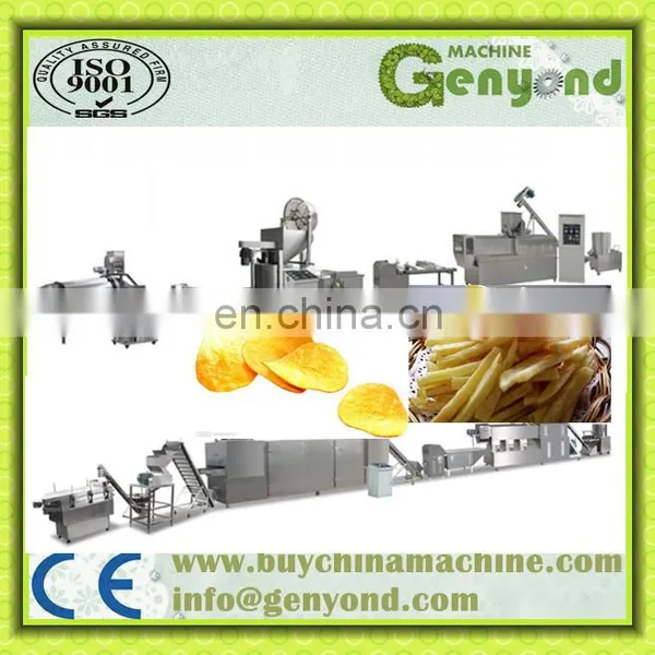 Semi-automatic Potato Chips Making Machine/ Frozen French Fries Production Line photo-2