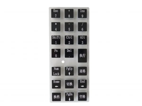 Silk Printing Silicon Remote Custom Silicone Keypad photo-2