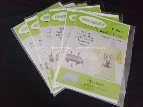 A4 Size Super Soft Inkjet Heat Transfer Paper for Cotton T-shirt photo-2
