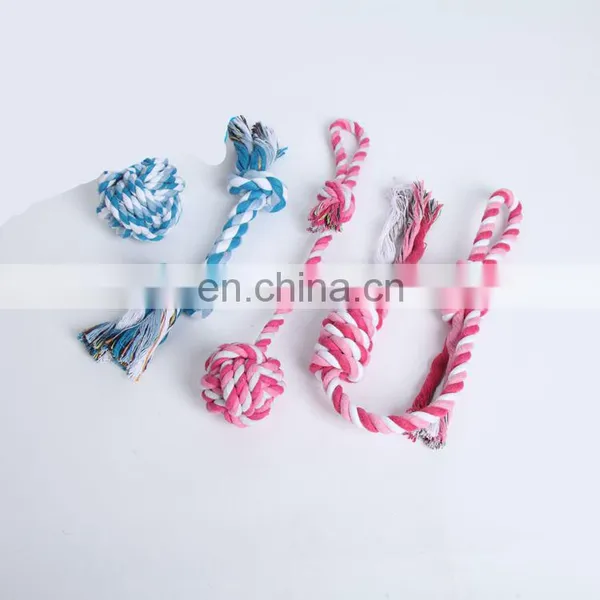 Amazon Hot Selling 4 Pack Rope Pet Dog Toys Set for Puppy photo-2