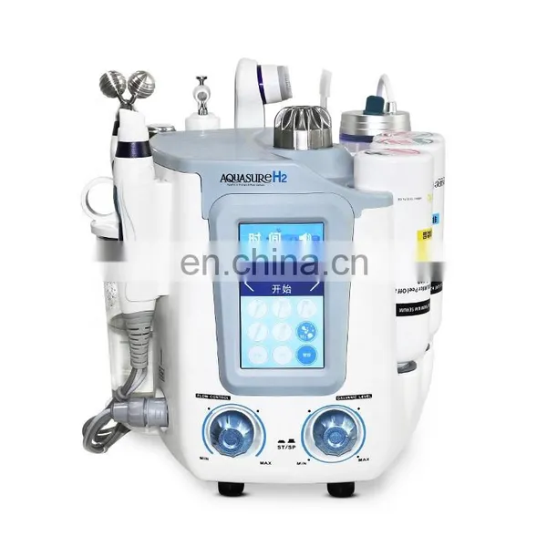 2019 Trending New Style Aqua Peel Machine With 6 Handles / Deep Cleaning Hydra Dermabrasion /hydra Dermabrasion Machine photo-3