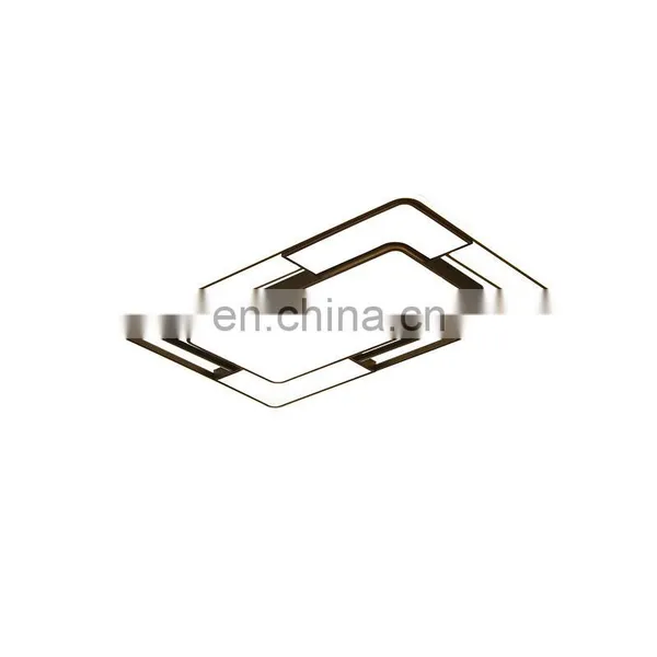 Modern Living Room Ceiling Lamps Chandelier Decoration Square Acrylic Led Ceiling Lights photo-2
