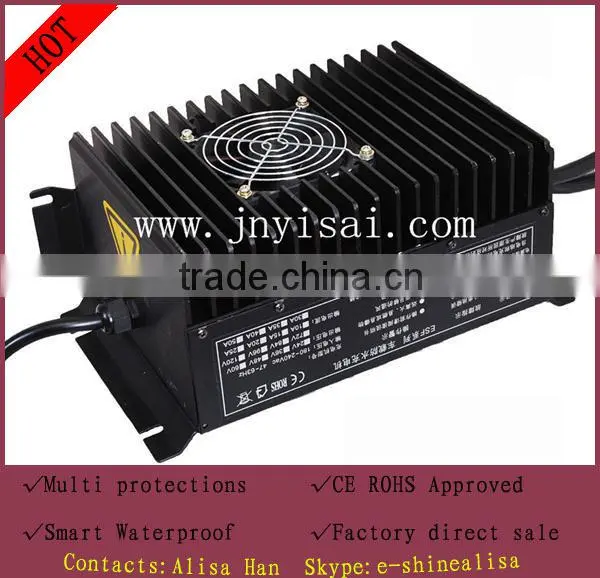 48V60V72V96V High Standard Waterproof Electric Motor Boat Battery Charger photo-2