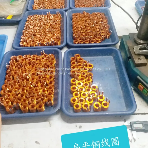 Flat Copper Coil，flat Line Inductor,aircored Coil,2*6 Flat Copper Coil photo-4