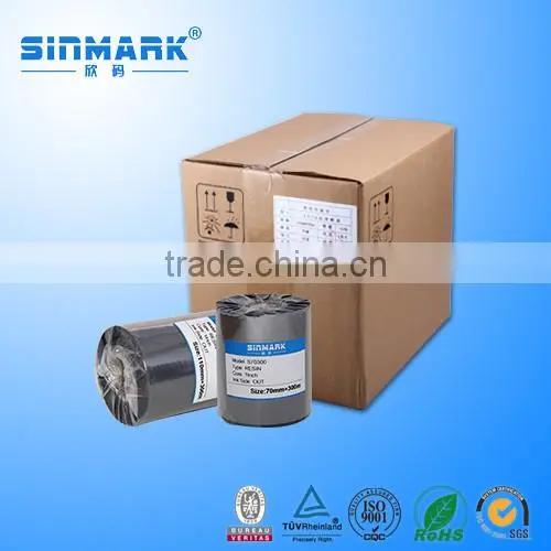 SINMARK H50300 Wash Resin Thermal Printer Ribbon for Cloth Heat Label photo-6