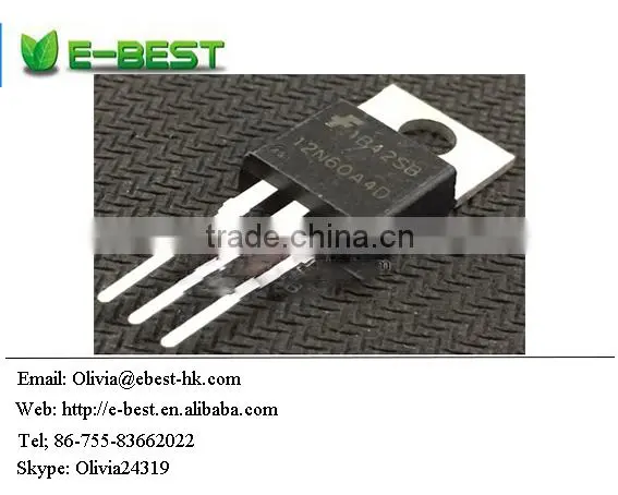 FSC Series HGTP12N60A4D IGBT Triode Transistor Power Electronic Components 600V 54A 167W TO220AB