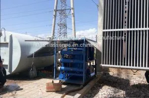 ASSEN SIEMENS PLC ASSEMBLED HI-VACUUM TRANSFORMER OIL REGENERATION PLANT photo-2