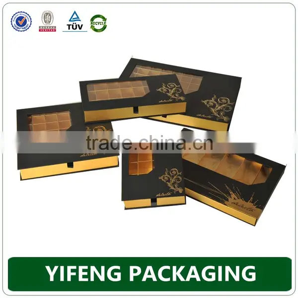 Custom Sweet Chocolate Box Paper Cardboard Candy Chocolate Gift Box photo-3