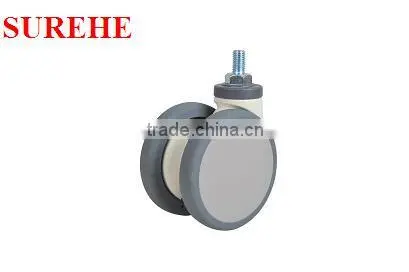 100mm Nylon Caster Wheels for Hospital Bed