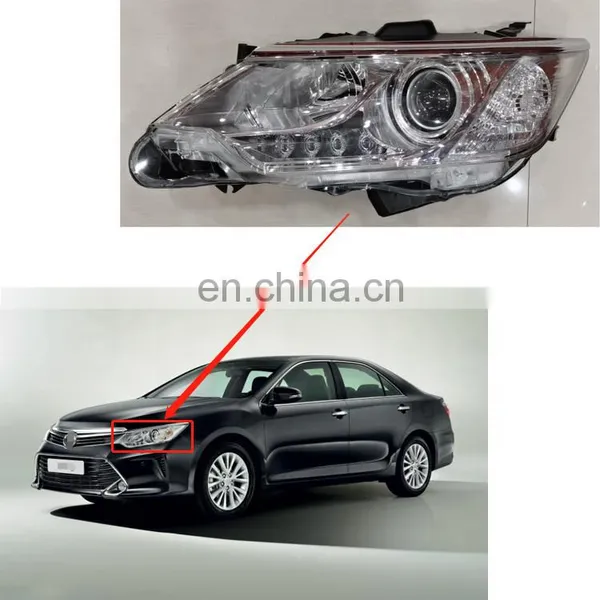Car Body Parts Head Light OEM 81170-06D10 81130-06D10 81185-06D20 81145-06D Headlight for Toyota Camry HYBRID 2015- Head Lamp photo-2