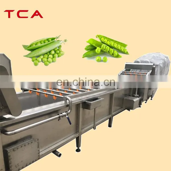 Hot Sale Quick-frozen Green Peas Processing Production Line