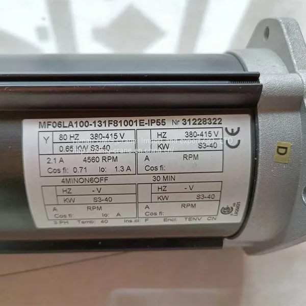 SWF/Konecranes/Verlinde Двигатель ходового механизма MF06LA100