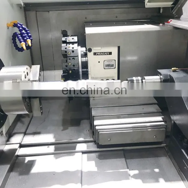 Parallel Lathe SWL450/450 Lathe Machining Turning Center CNC Slant Bed Lathe Machine With X/Z Axis Linear Guideway photo-2