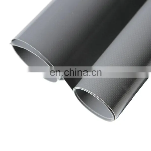 PVC Coated Fabric Tarpaulin In Rolls 680 Gsm Material For High Speed Door