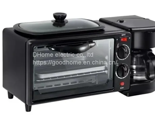 Three-in-one multi-functional home breakfast machine 110V toaster（Wechat:13510231336）