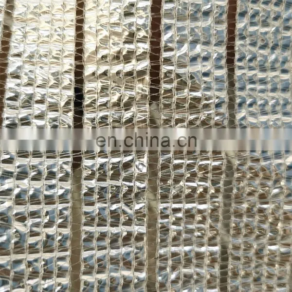 Factory Outer Use Silver Mushroom Vegetable Greenhouse Agriculture Garden Aluminum Foil Sun Shade Cloth Net photo-5