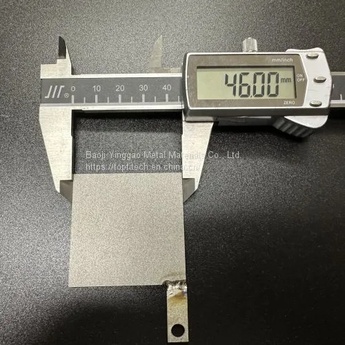 Platinum Coated Porous Titanium Sheets Electrodes For PEM Water Electrolyzer photo-2