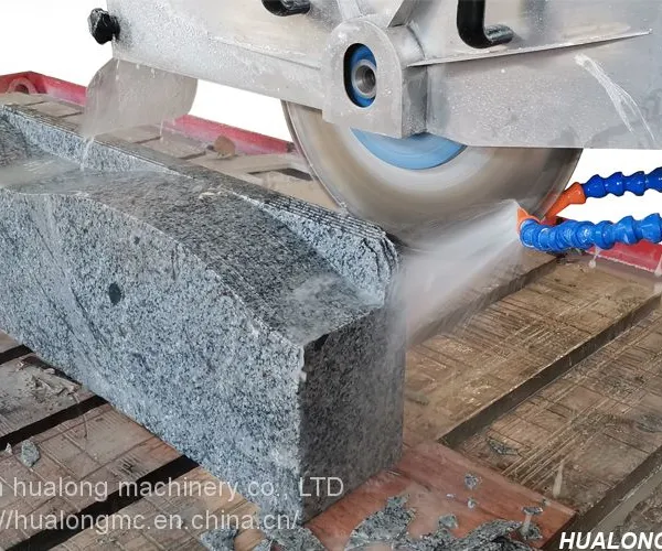 Hualong Machinery Granite Saw Machine Stone Cutting Machine 5 Axis CNC Bridge Saw Marble Granite Cutting Machine Engraving Saw photo-5