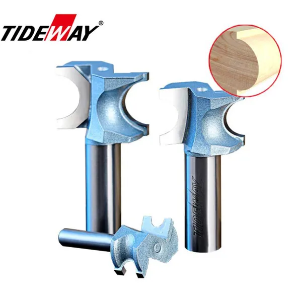 Tideway Индустриальный полуокружной сверлильный фрезер для ЧПУ HALF ROUND BITS
