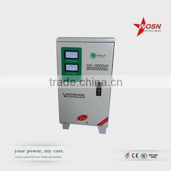 220V AC Output Single Phase Approve Portable 10000W Automatic Voltage Regulator photo-3