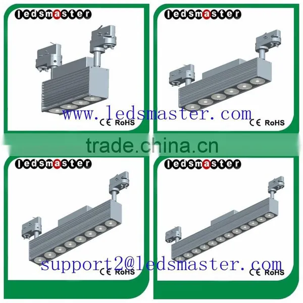 Track Light Led ETL UL CE ROHS Approved Cob Led Track Light 30w With High Ground Lumen IP66 photo-3