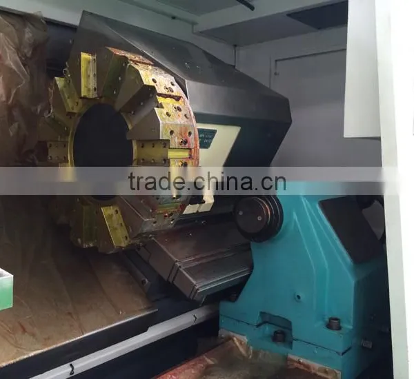 TSC36L Slant Bed Cnc Lathe for Processing Aluminum Pulley/metal Lathe Linear Rail 5000rpm 56mm Spindle Bore 6'' Hydraulic Chuck photo-5