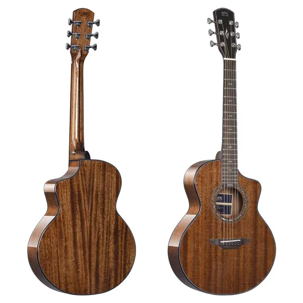 36inch Otis Guitar Factory Mahogany Solid Top Travel Acoustic Guitar Supplier 361L Wood Guitar Manufacturer photo-2
