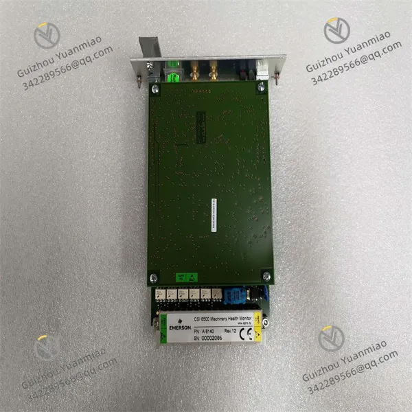 Emerson A6140 9199-00058 Relative Vibration Monitor